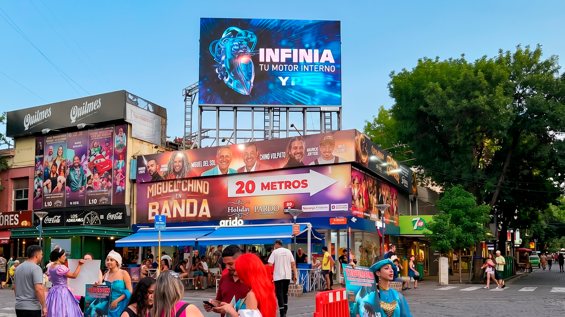 Pantalla Led Carlos Paz – YPF
